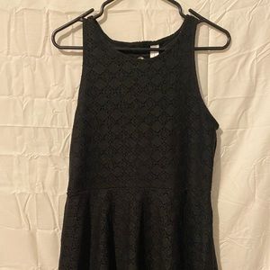Black summer dress